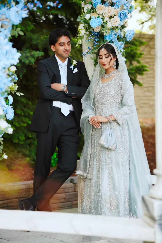 muslim wedding couple portrait denver colorado